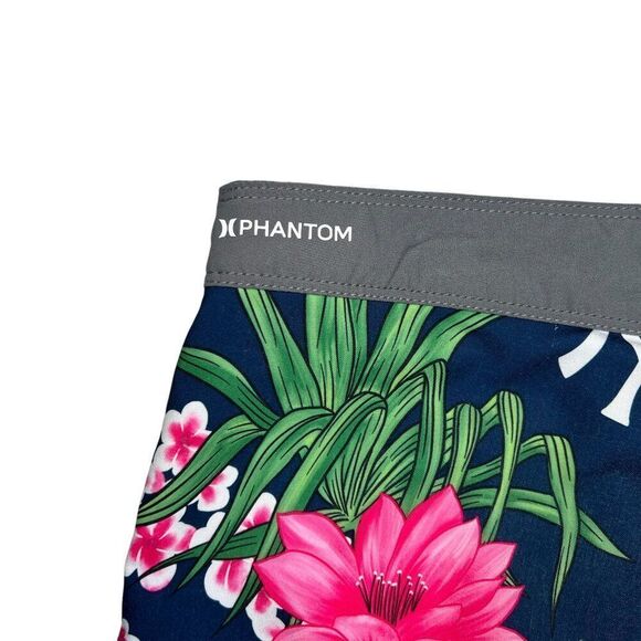 Hurley x 47 Brand Swim Trunks Mens Phantom Tailgate New York Yankees Boardshorts - Picture 8 of 11